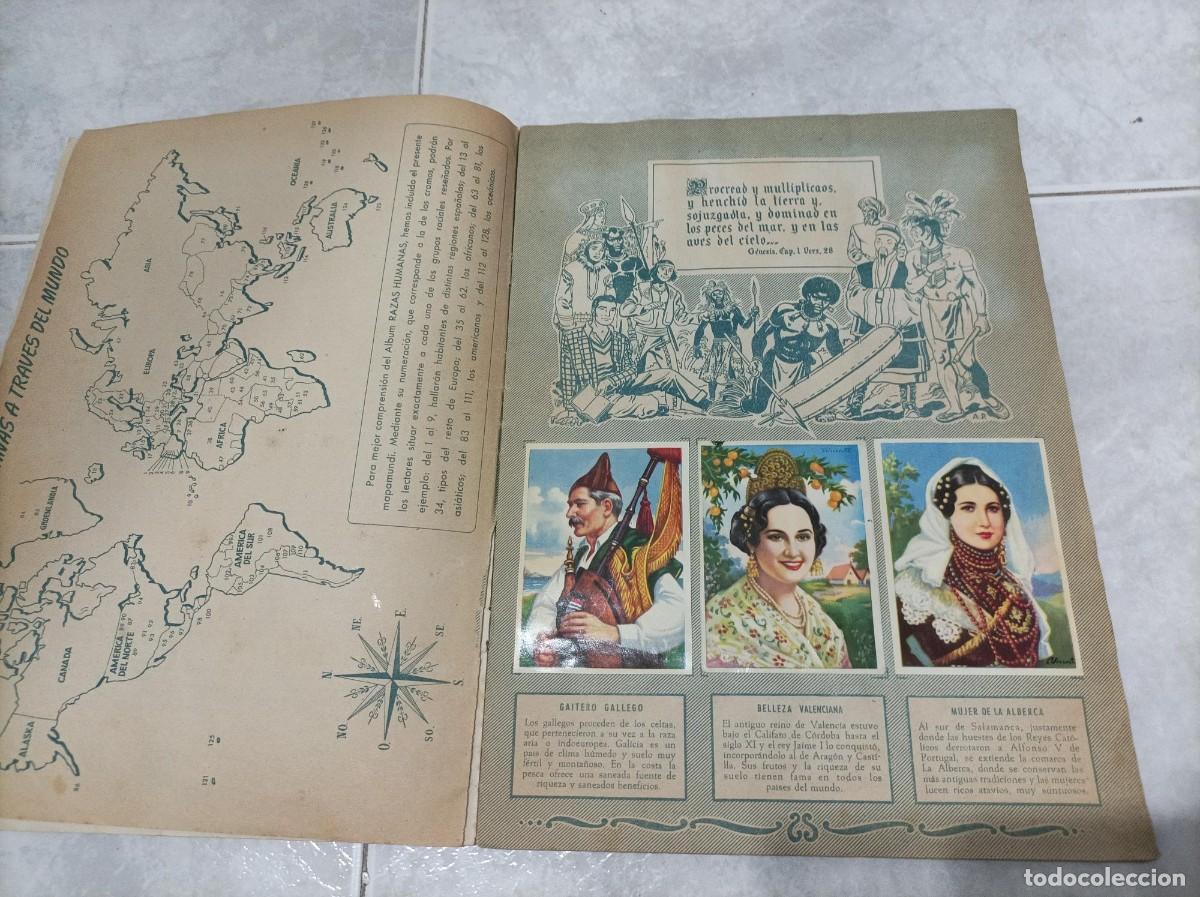 Coleccionismo cromos antiguos: Album Razas Humanas completo - Foto 3