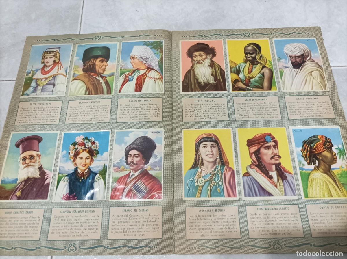 Coleccionismo cromos antiguos: Album Razas Humanas completo - Foto 5