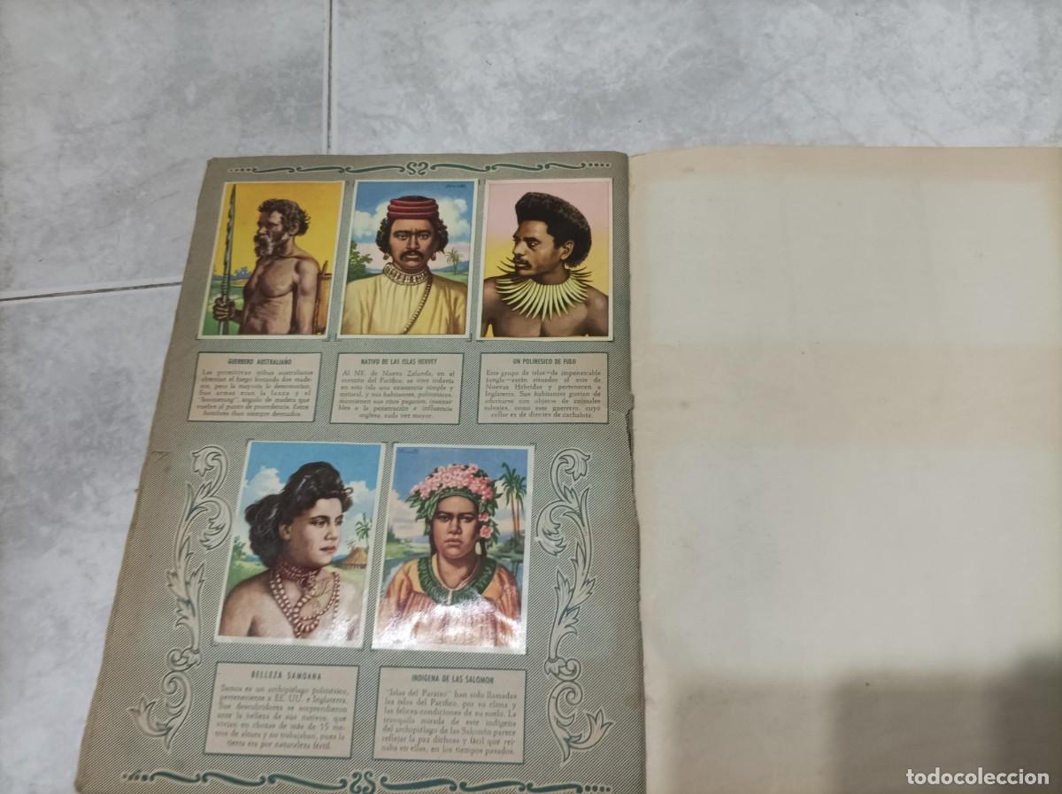 Coleccionismo cromos antiguos: Album Razas Humanas completo - Foto 10
