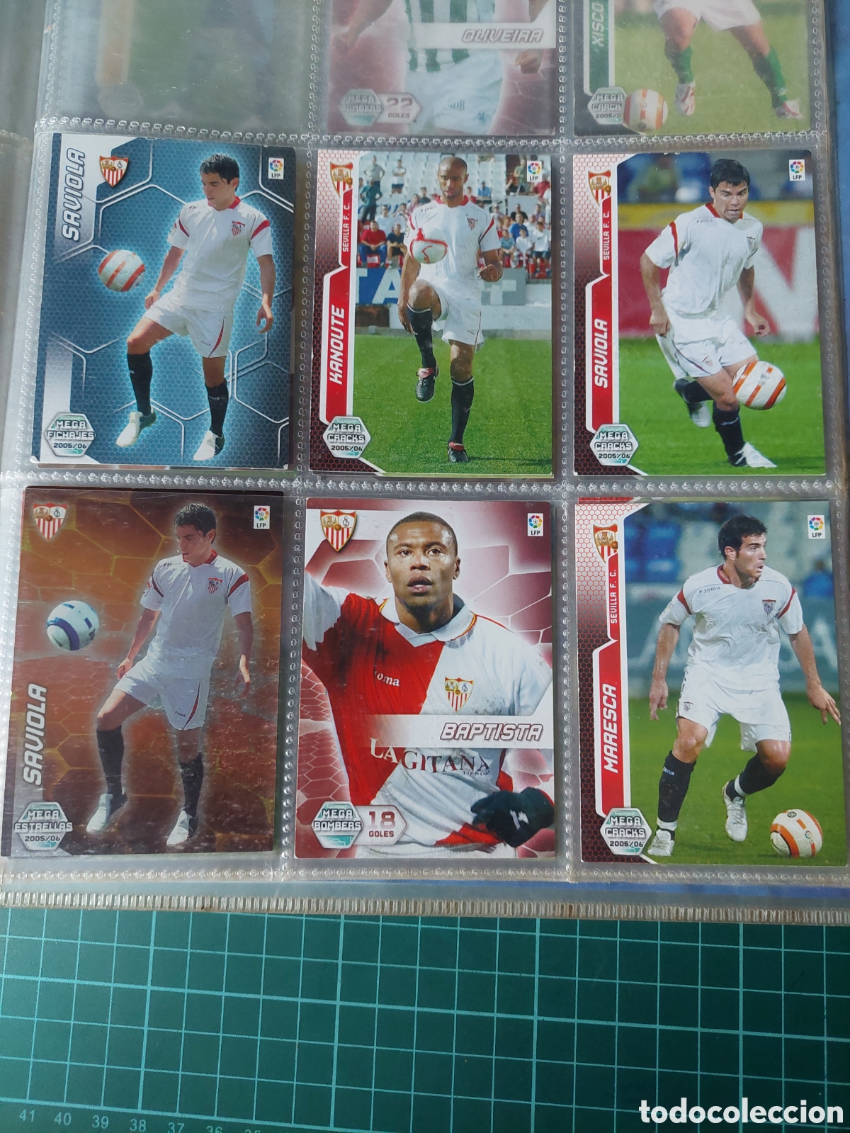 Colecionismo Cromos antigos: SEVILLA FICHAJES 2005/2006 MEGA CRACKS PANINI BUEN ESTADO CONSERVACI&Oacute;N
