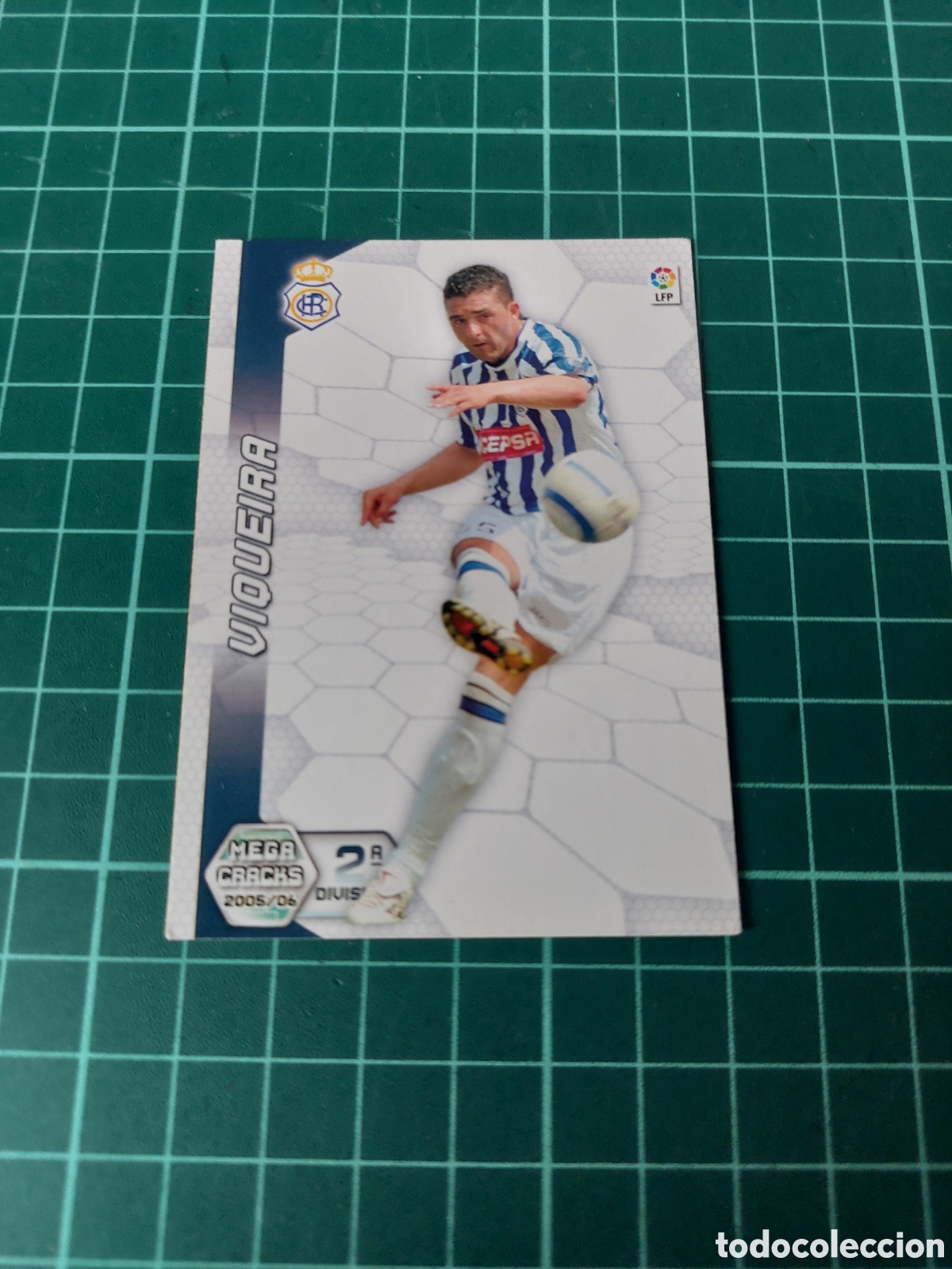 Colecionismo Cromos antigos: RECREATIVO HUELVA 439 bis Viqueira MEGA CRACKS PANINI