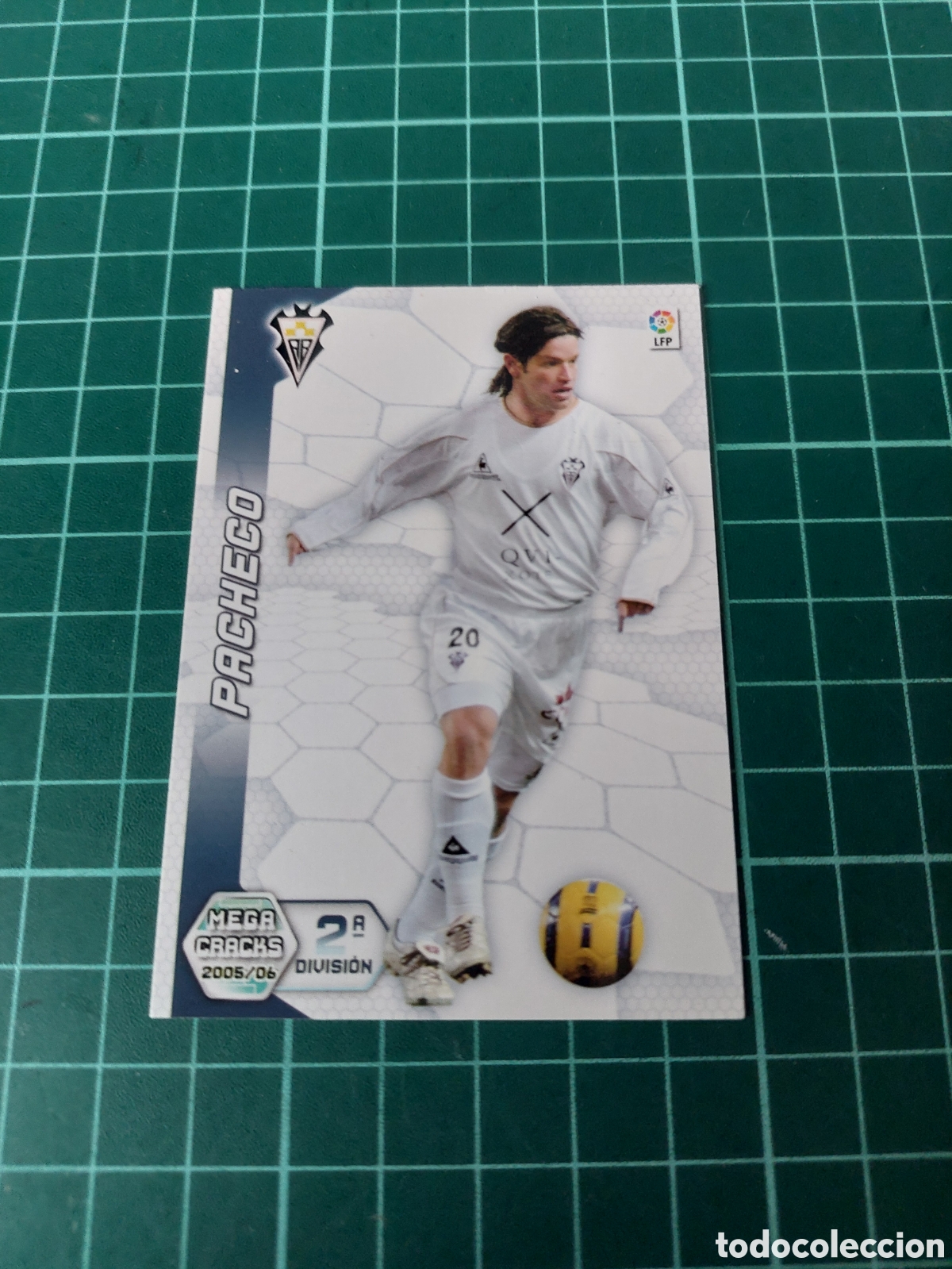 Collectable Antique Stickers: ALBACETE 2 DIVISION PACHECO 440 MEGA CRACKS PANINI BUEN ESTADO CONSERVACI&Oacute;N