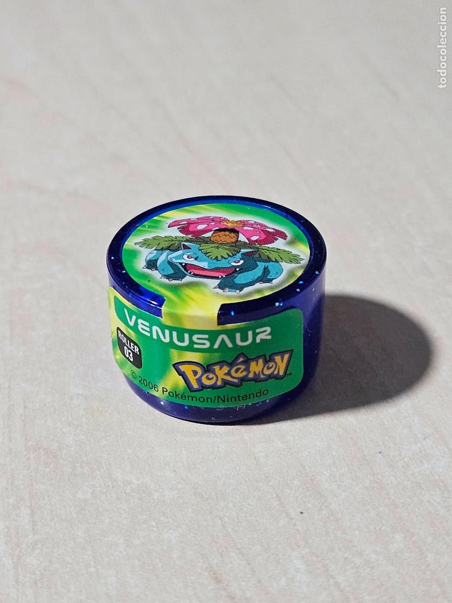 Coleccionismo cromos antiguos: ROLLER 03 VENUSAUR - POKEMON ROLLERS - NINTENDO 2006 - Foto 1