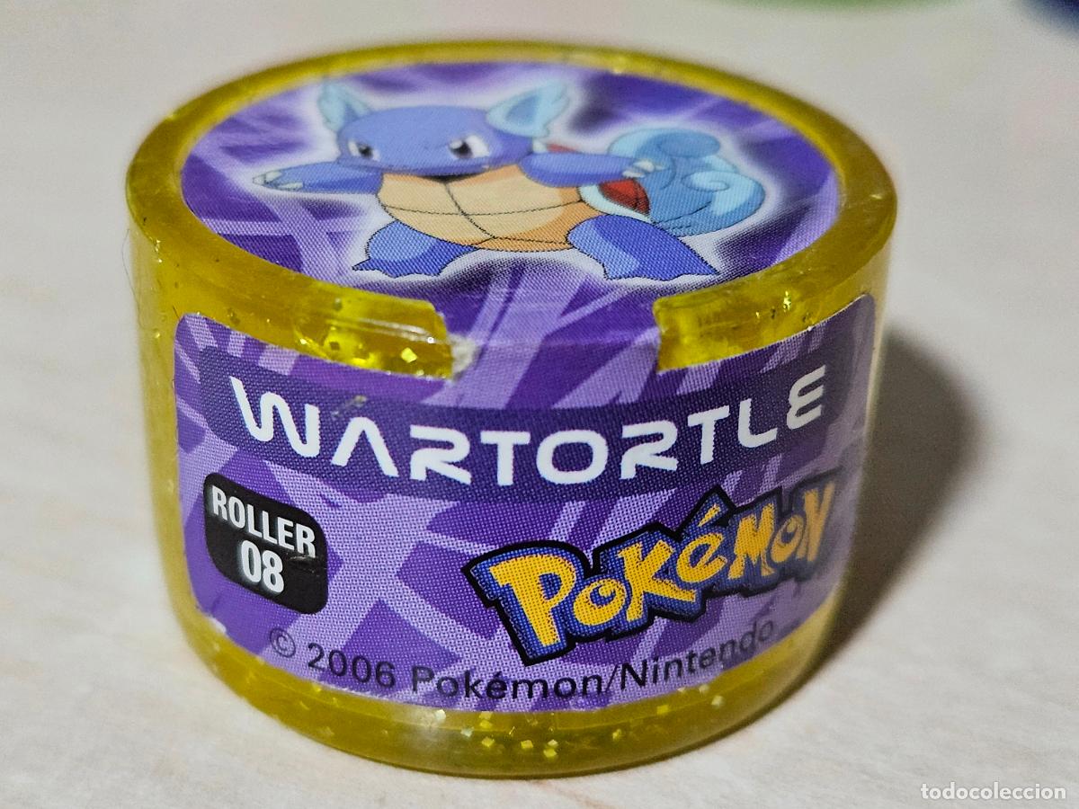 Coleccionismo cromos antiguos: ROLLER 08 WARTORTLE - POKEMON ROLLERS - NINTENDO 2006 - Foto 1