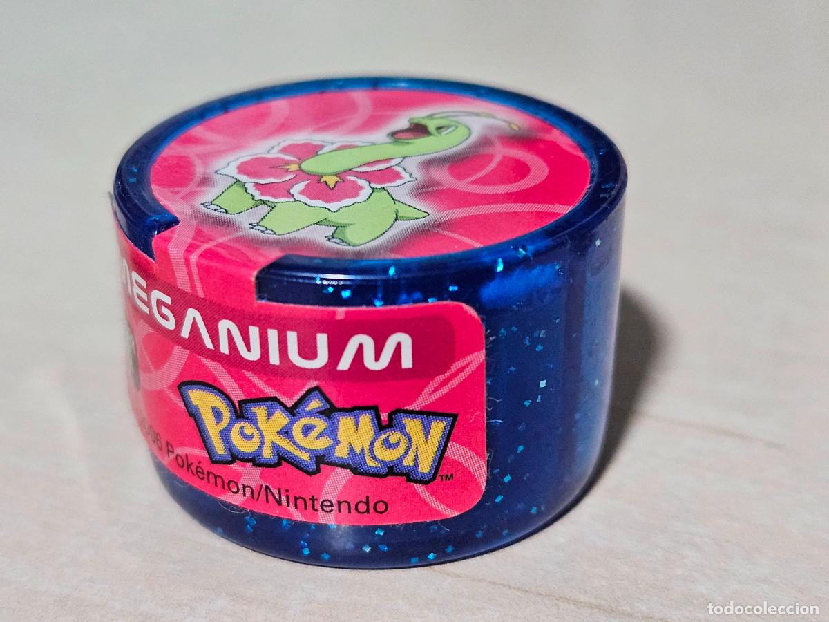 Coleccionismo cromos antiguos: ROLLER 22 MEGANIUM - POKEMON ROLLERS - NINTENDO 2006 - Foto 1