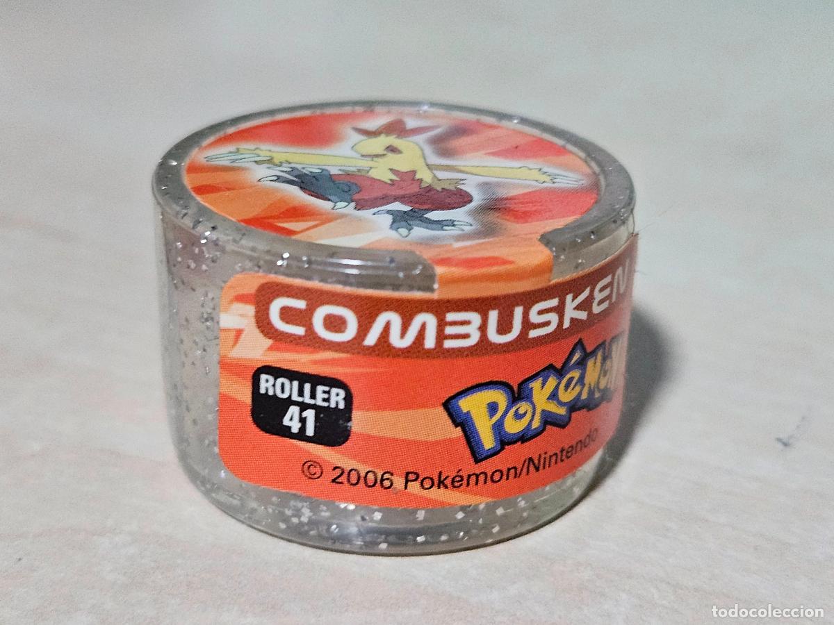 Coleccionismo cromos antiguos: ROLLER 41 COMBUSKEN - POKEMON ROLLERS - NINTENDO 2006 - Foto 1