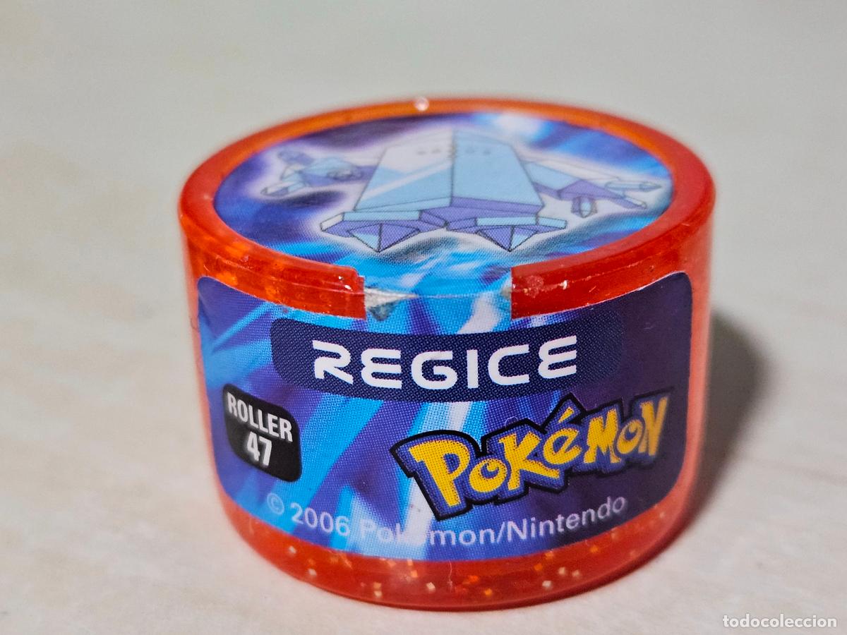 Collectionnisme Cartes &agrave; collectionner anciennes: ROLLER 47 REGICE - POKEMON ROLLERS - NINTENDO 2006