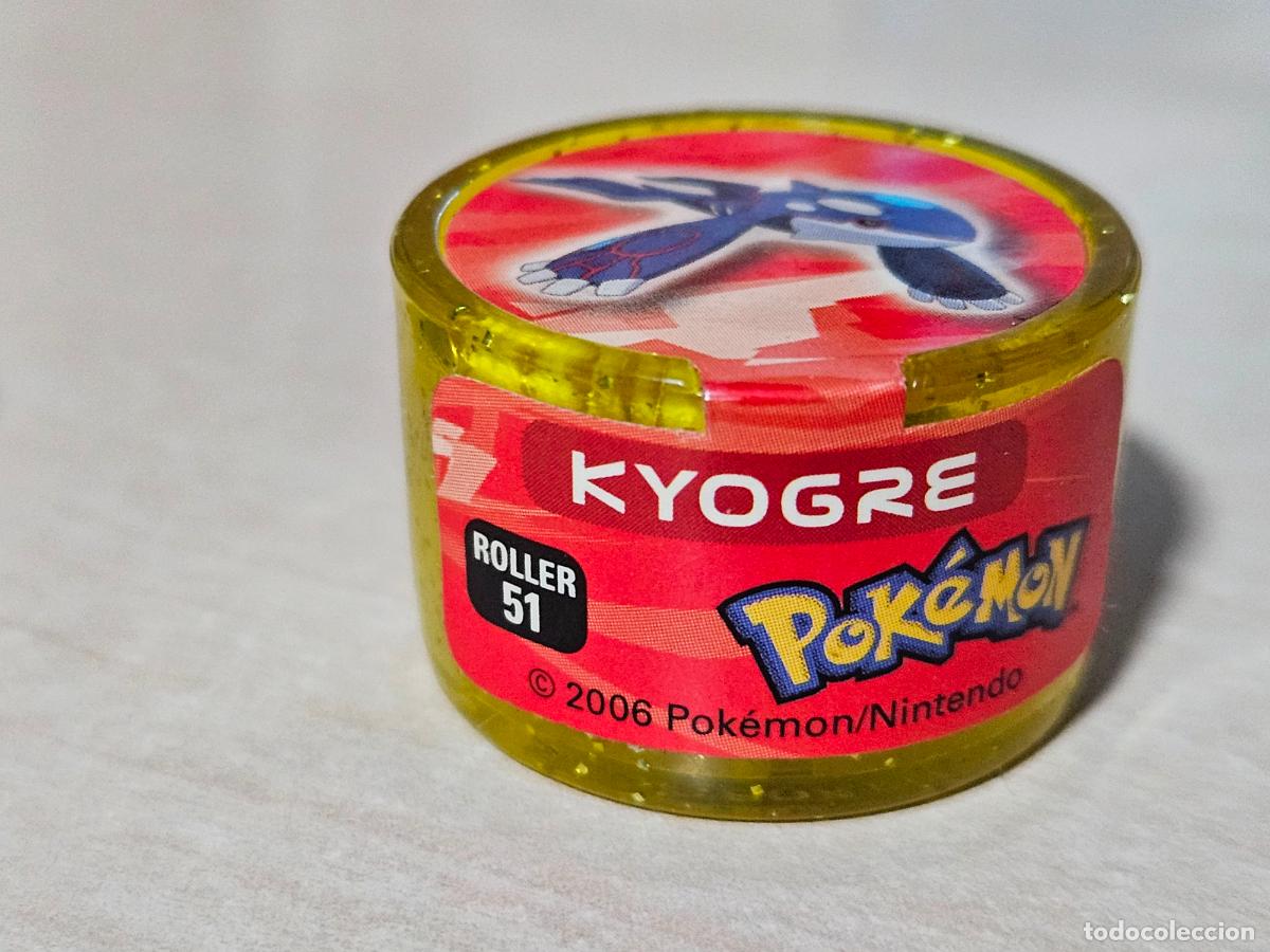 Coleccionismo cromos antiguos: ROLLER 51 KYOGRE - POKEMON ROLLERS - NINTENDO 2006 - Foto 1