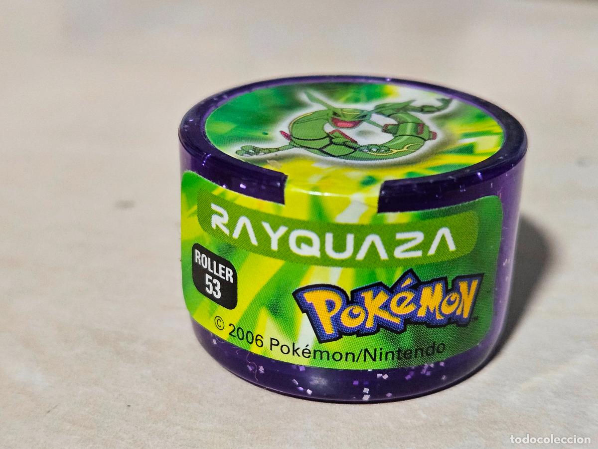 Coleccionismo cromos antiguos: ROLLER 53 RAYQUAZA - POKEMON ROLLERS - NINTENDO 2006 - Foto 1