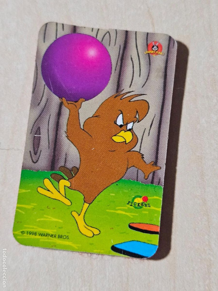 Coleccionismo cromos antiguos: cromo pickers looney tunes magic box int - Foto 1