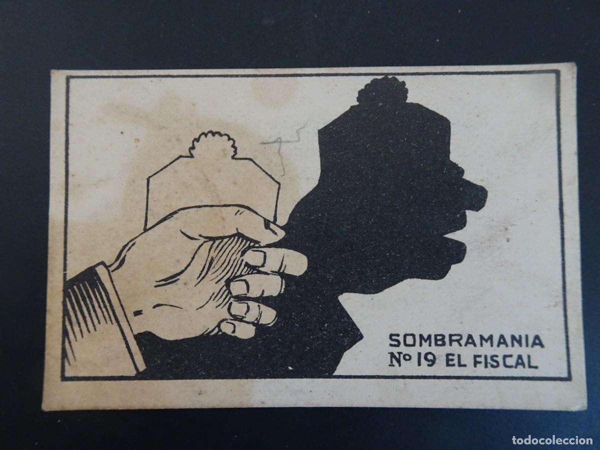 Sammeln alte Sammelbilder: CROMO N&ordm; 19, SOMBRAMANIA, PUBLICIDAD ESCAMAS SOMS, VER FOTOS