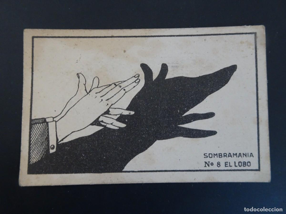 Coleccionismo Cromos antiguos: CROMO N&ordm; 8, SOMBRAMANIA, PUBLICIDAD ESCAMAS SOMS, VER FOTOS