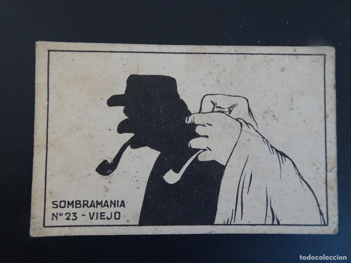 Coleccionismo Cromos antiguos: CROMO N&ordm; 23, SOMBRAMANIA, PUBLICIDAD ESCAMAS SOMS, VER FOTOS