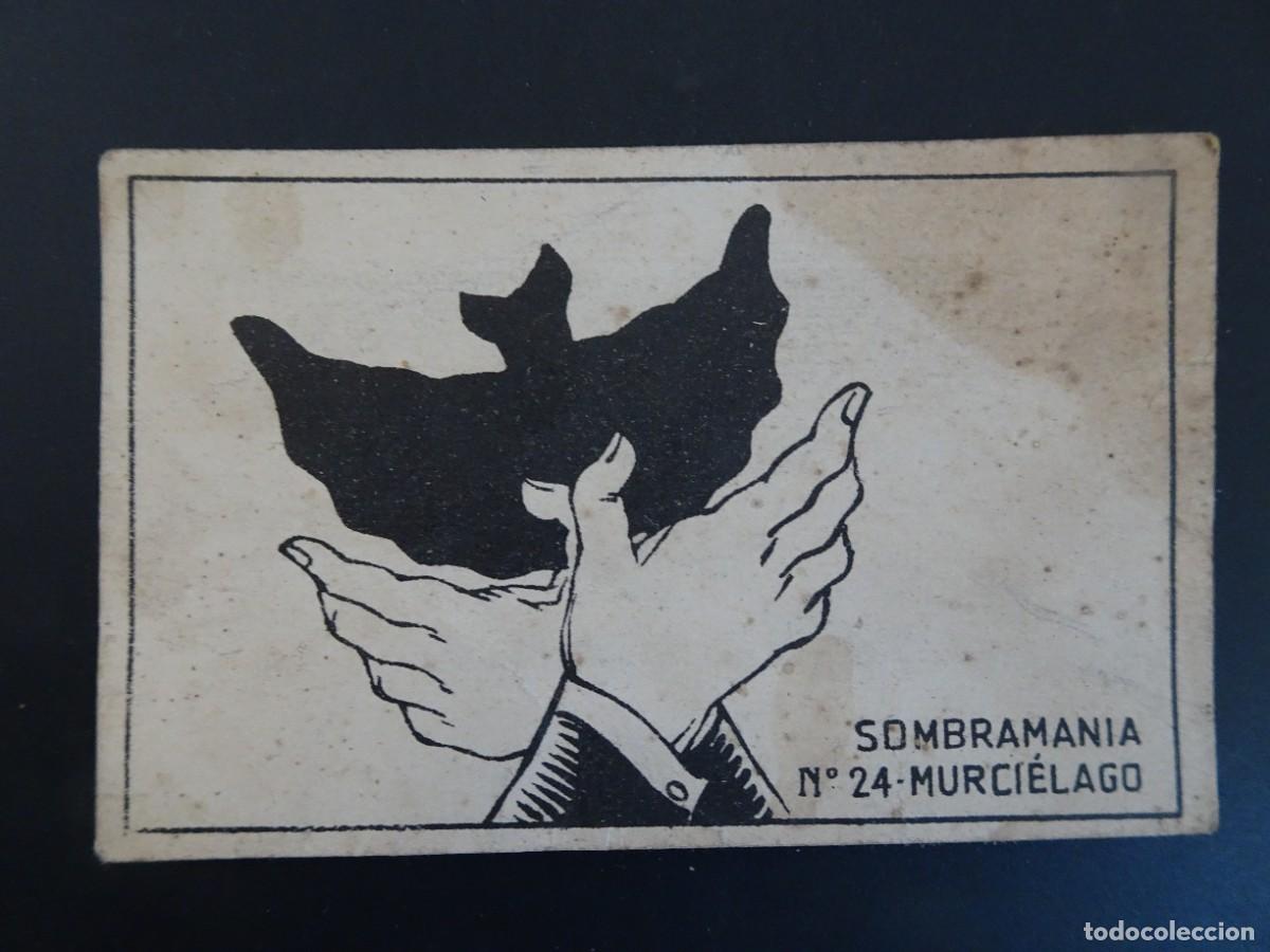 Collectionnisme Cartes &agrave; collectionner anciennes: CROMO N&ordm; 24, SOMBRAMANIA, PUBLICIDAD ESCAMAS SOMS, VER FOTOS
