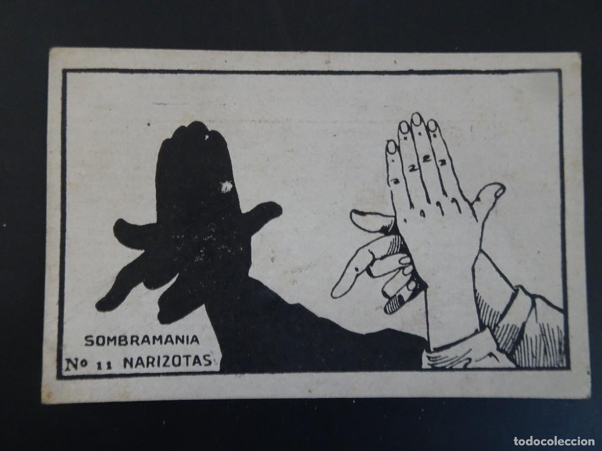 Coleccionismo Cromos antiguos: CROMO N&ordm; 11, SOMBRAMANIA, PUBLICIDAD ESCAMAS SOMS, VER FOTOS