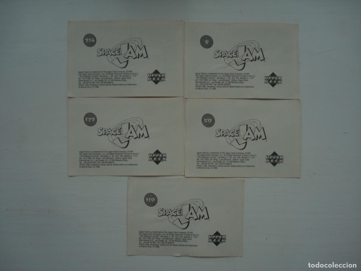 Coleccionismo cromos antiguos: SPACE JAM UPPER DECK CROMOS MICHAEL JORDAN - Foto 2