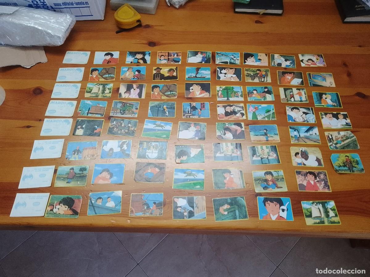 Coleccionismo cromos antiguos: Danone lote de 70 cromos marco - Foto 1