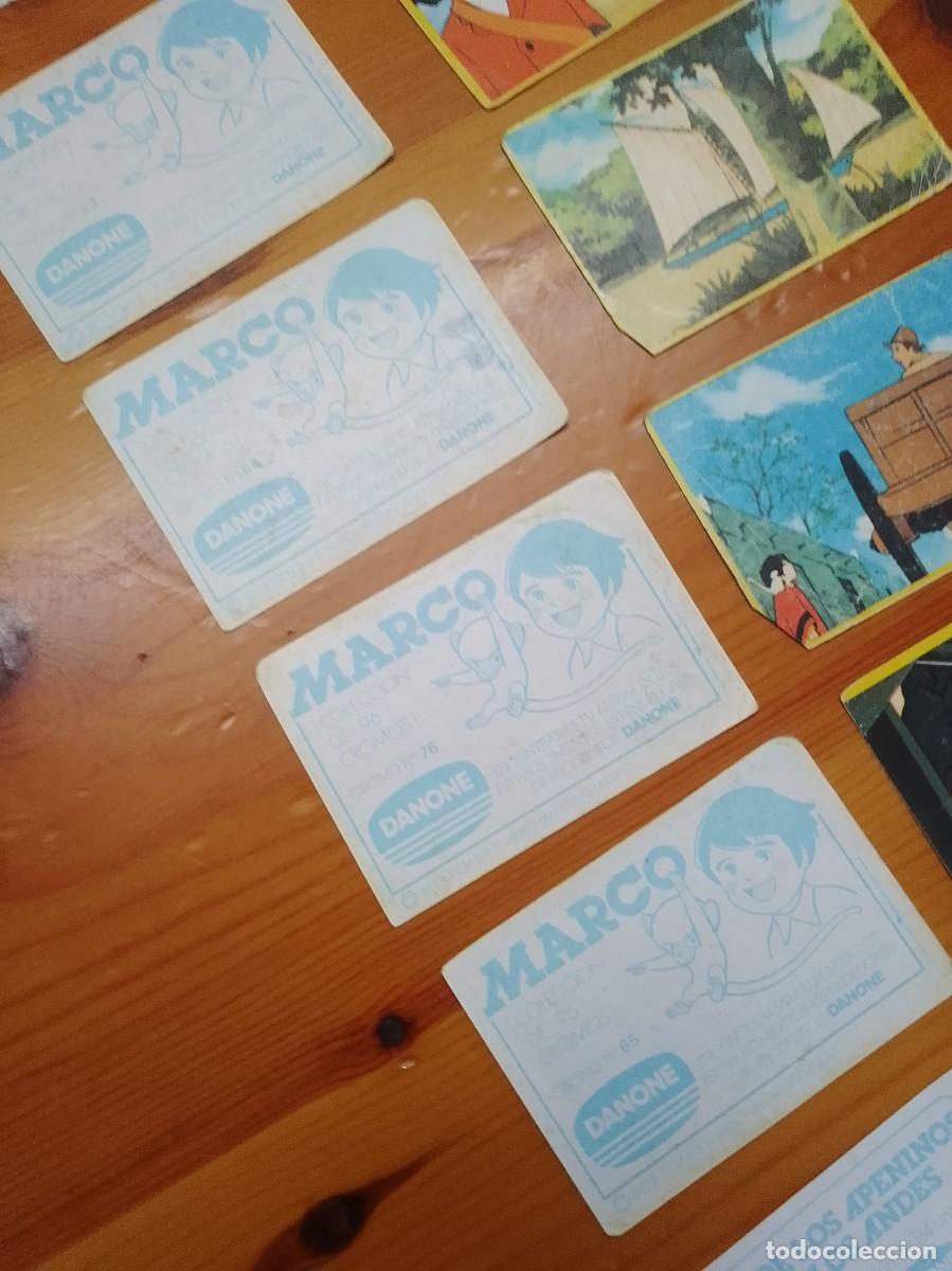 Coleccionismo cromos antiguos: Danone lote de 70 cromos marco - Foto 3