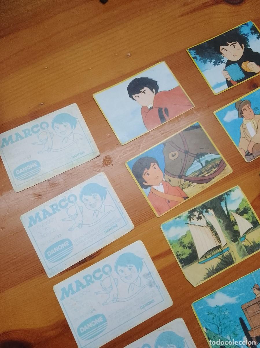 Coleccionismo cromos antiguos: Danone lote de 70 cromos marco - Foto 4