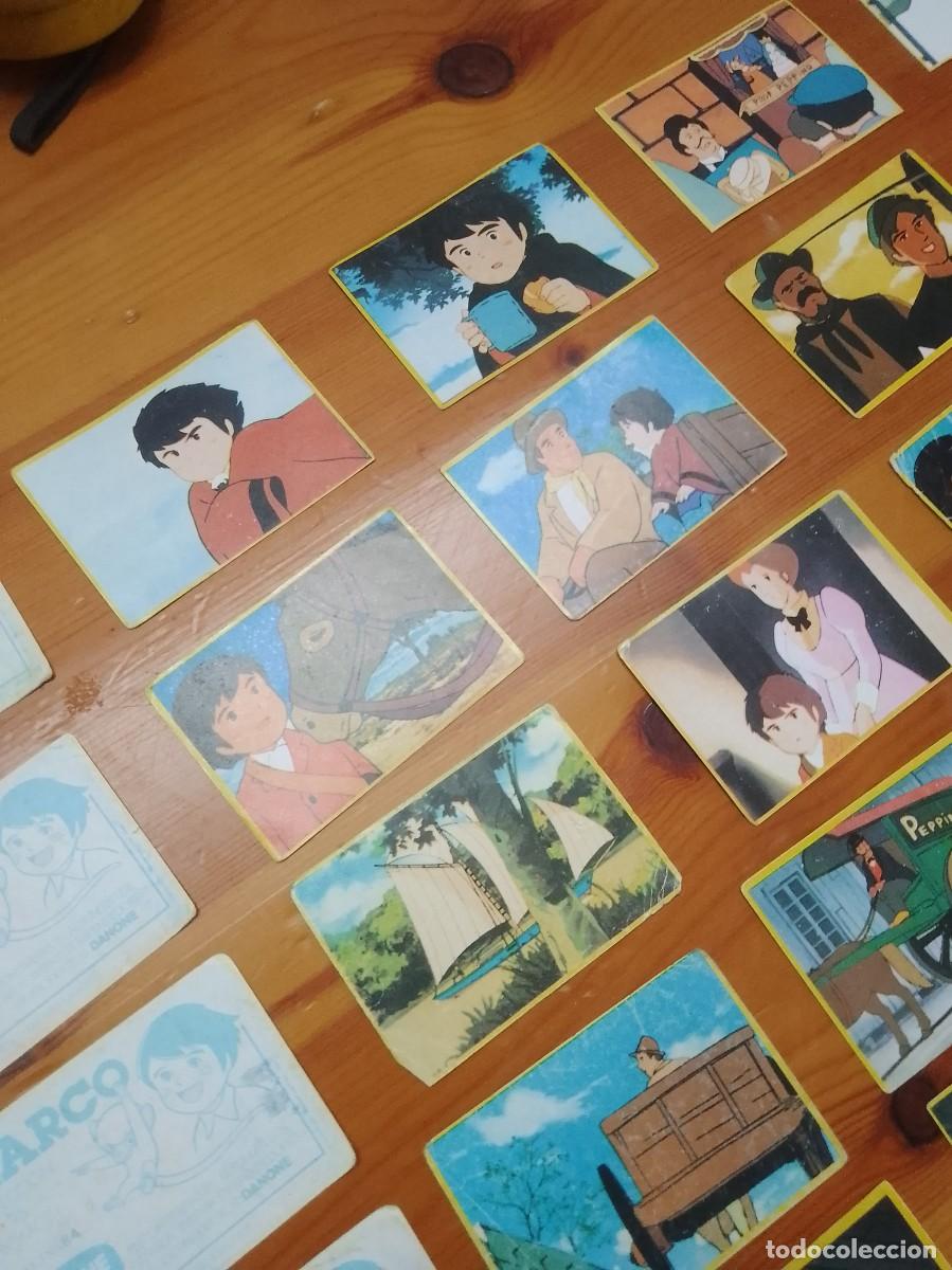 Coleccionismo cromos antiguos: Danone lote de 70 cromos marco - Foto 5