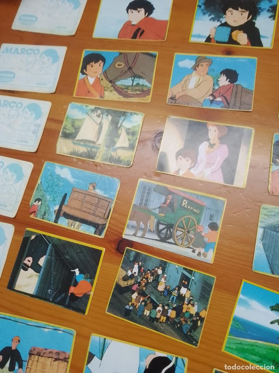 Coleccionismo cromos antiguos: Danone lote de 70 cromos marco - Foto 6