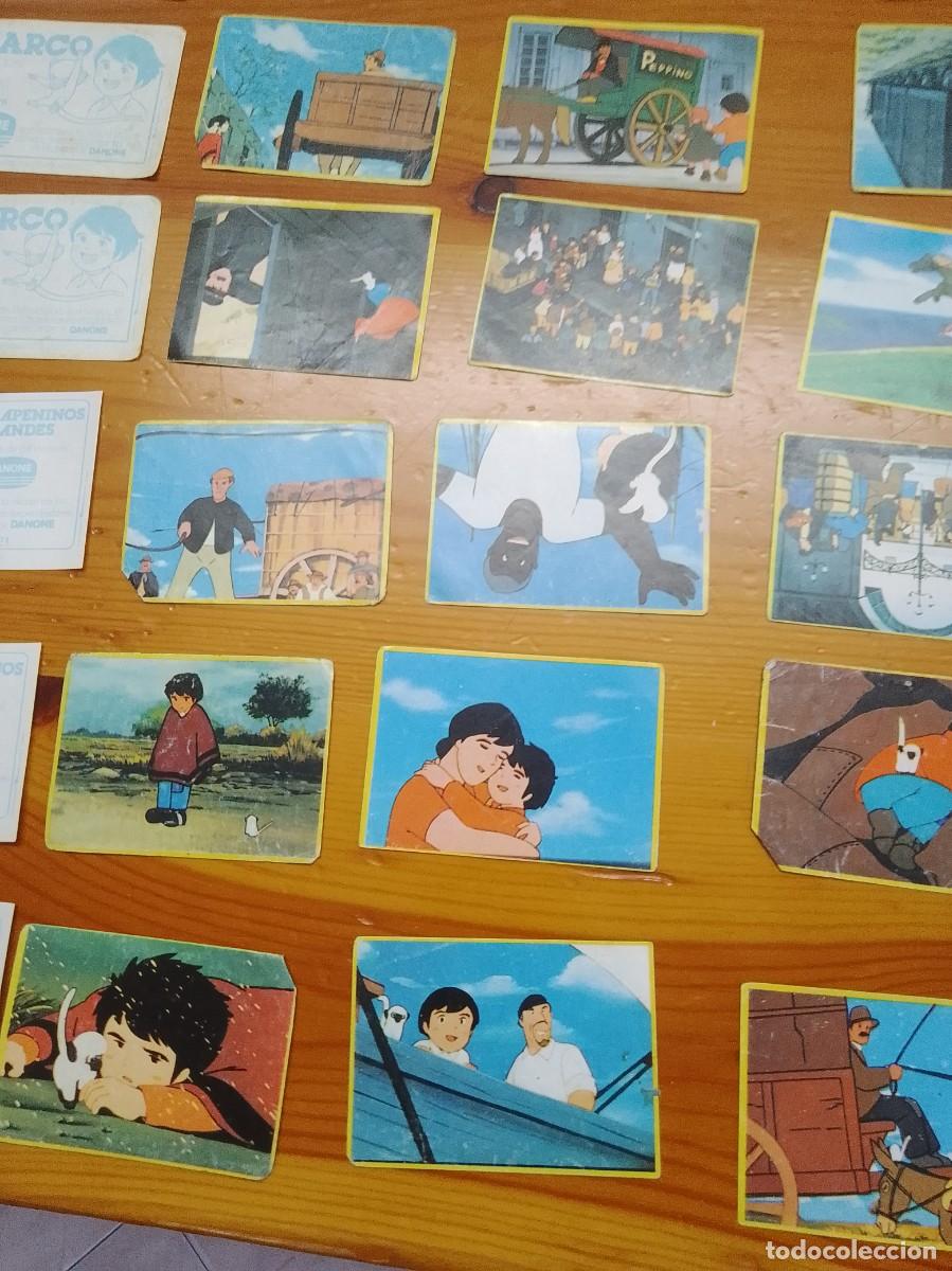Coleccionismo cromos antiguos: Danone lote de 70 cromos marco - Foto 7
