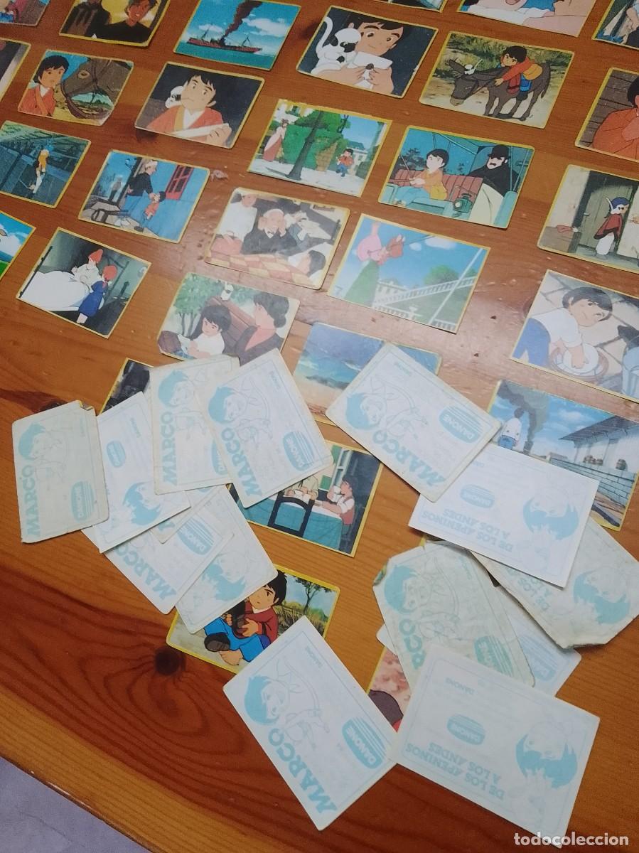 Coleccionismo cromos antiguos: Danone lote de 70 cromos marco - Foto 18