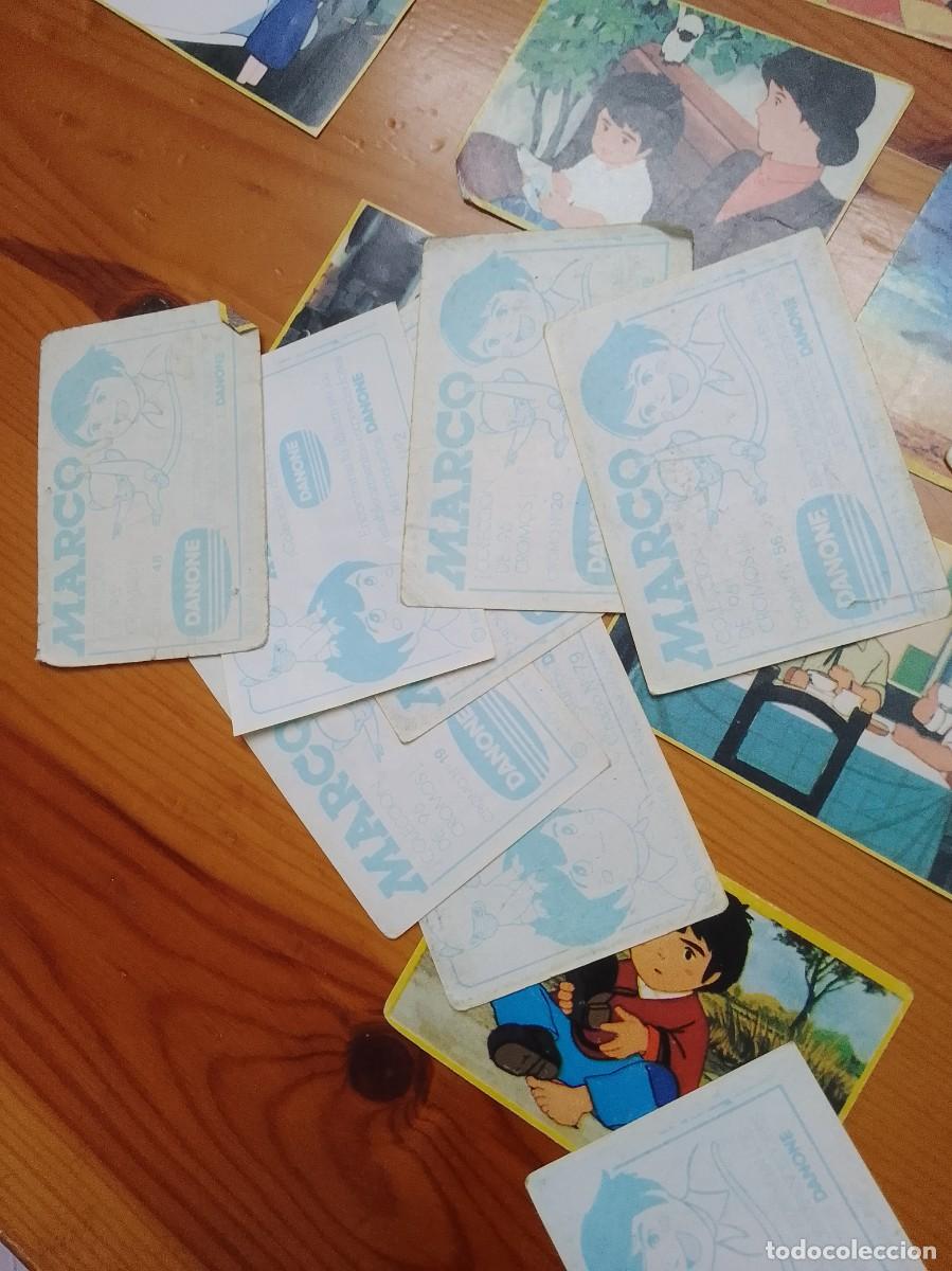 Coleccionismo cromos antiguos: Danone lote de 70 cromos marco - Foto 21