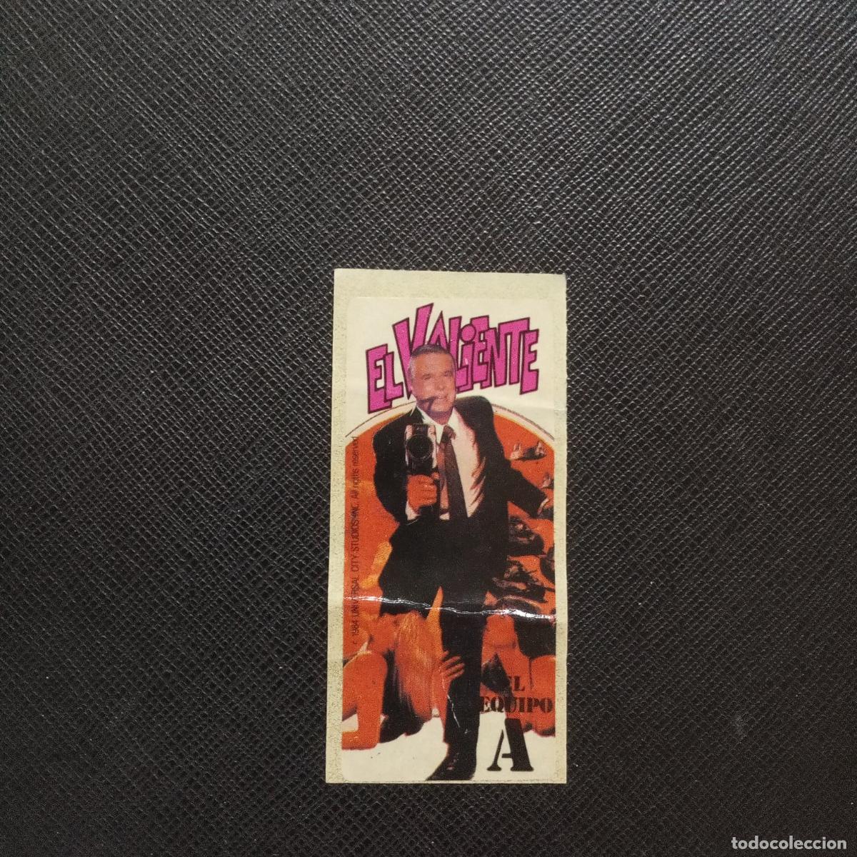 Colecionismo Cromos antigos: EL VALIENTE CHICLE EQUIPO A 1984 - SIN PEGAR - A114 PG5