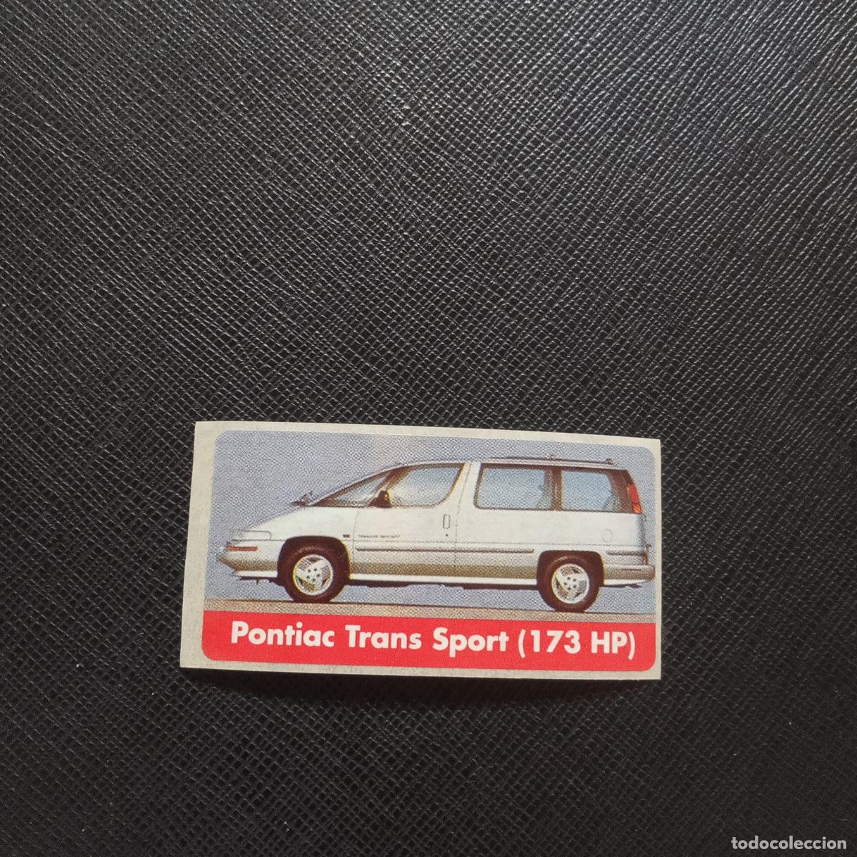 Sammeln alte Sammelbilder: PONTIAC TRANS SPORT 173 HP CHICLE COCHE - SIN PEGAR - A114 PG13