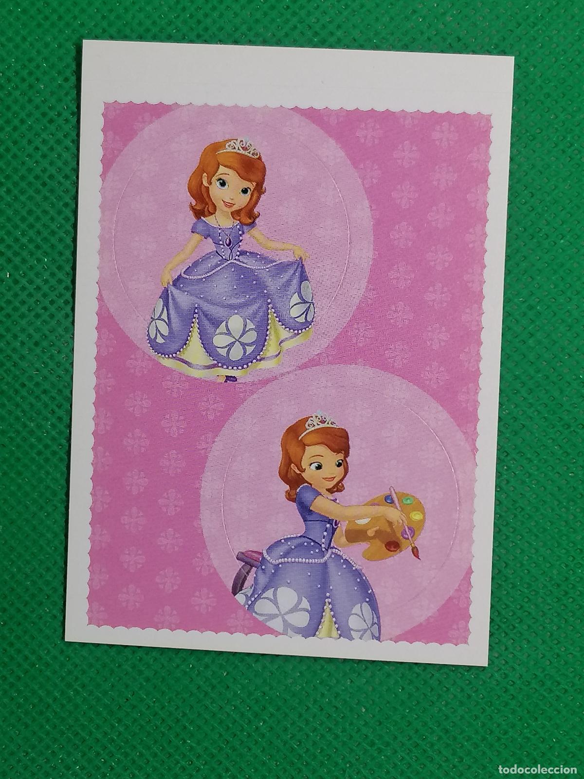 Coleccionismo cromos antiguos: 48 A B CROMO STICKER LA PRINCESA SOFIA DISNEY JUNIOR PANINI 2015 - Foto 1
