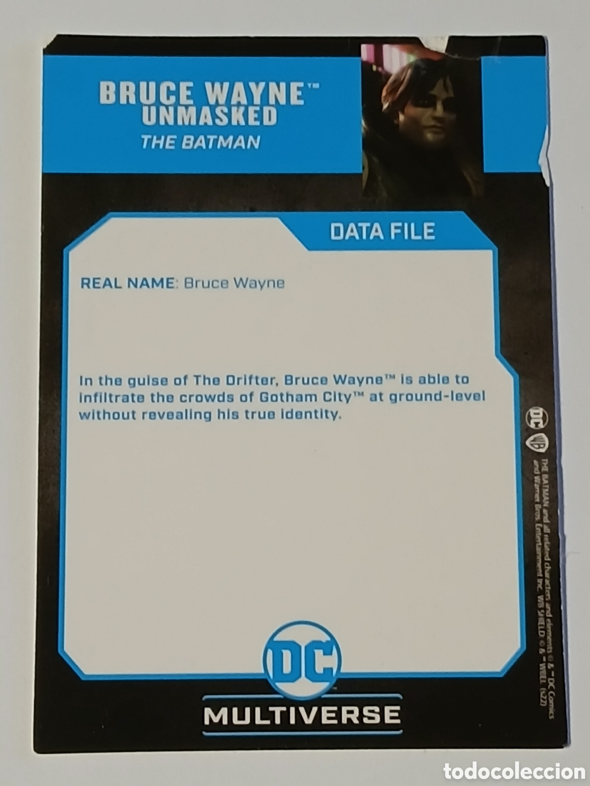 Coleccionismo cromos antiguos: Cromo The Batman (Multiverso DC) Bruce Wayne - Foto 2
