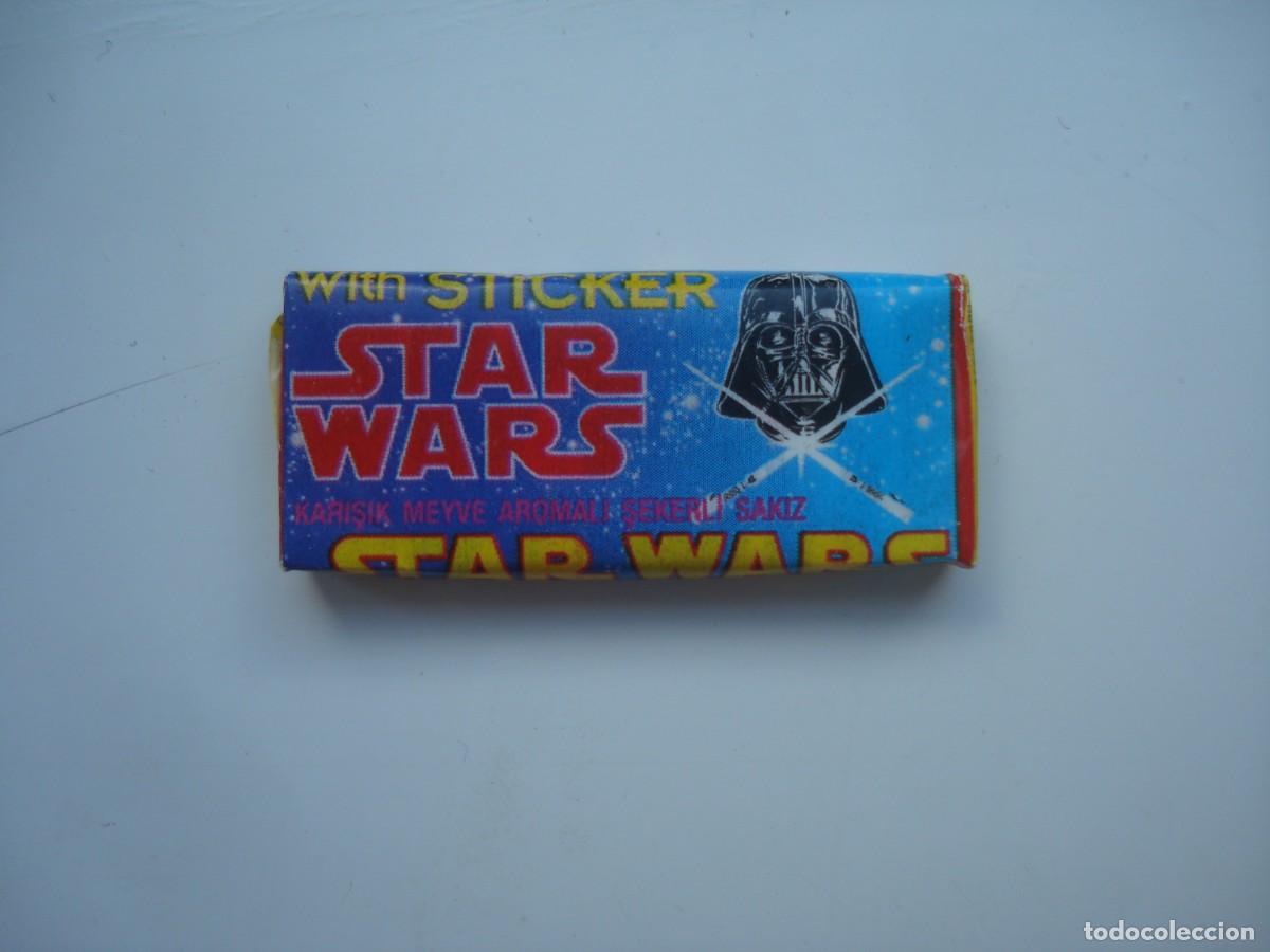 Coleccionismo cromos antiguos: SIN ABRIR CHICLES STAR WARS KENT! KAUGUMMI UNOPENED BUBBLE GUM!