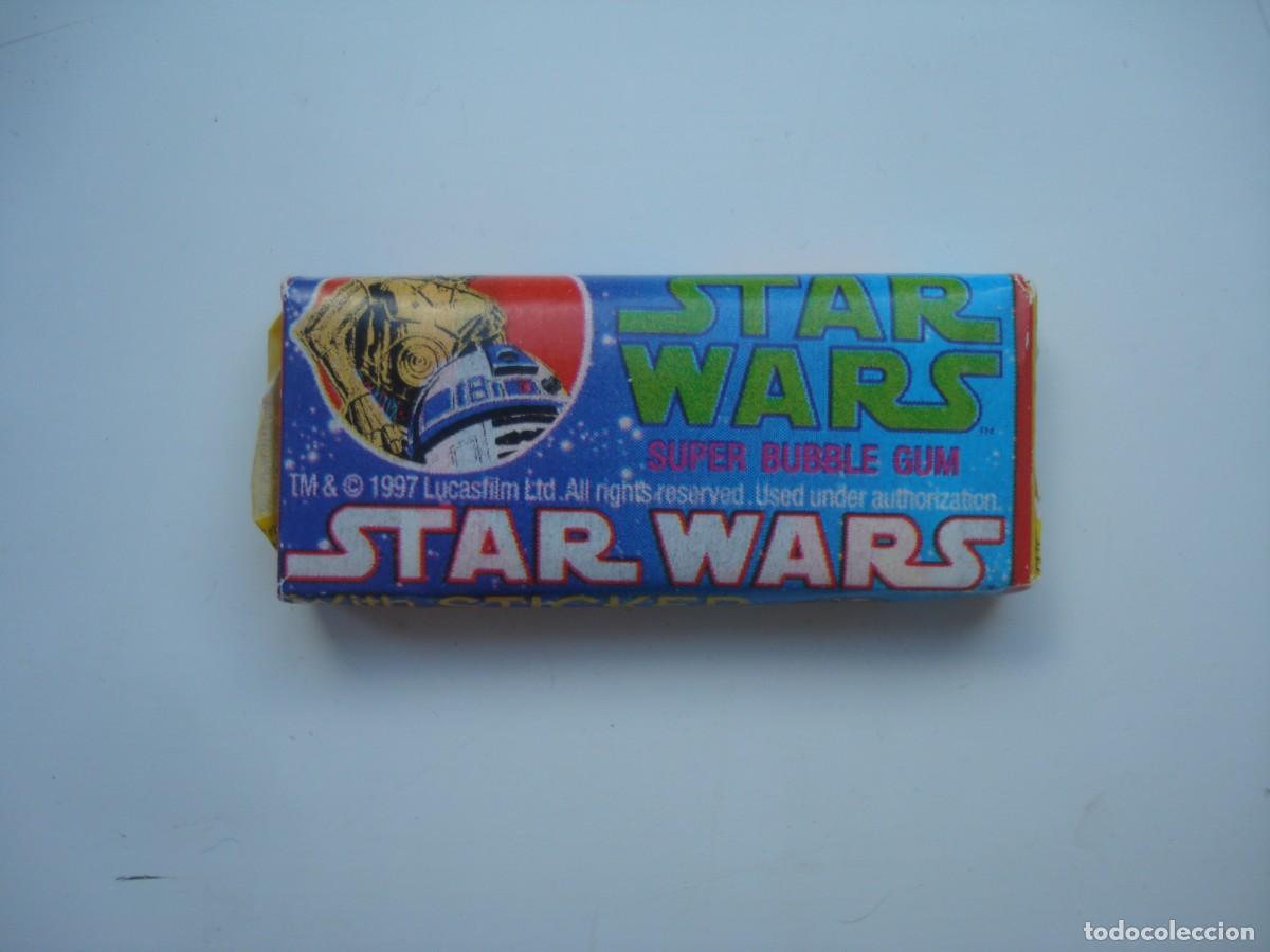 Coleccionismo cromos antiguos: SIN ABRIR CHICLES STAR WARS KENT! KAUGUMMI UNOPENED BUBBLE GUM!