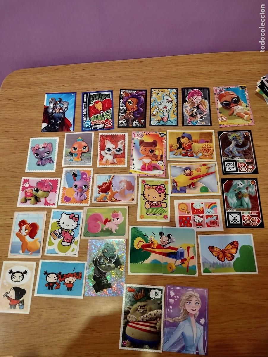 Coleccionismo cromos antiguos: LOTE DE 100 CROMOS Y TARJETAS - Foto 1