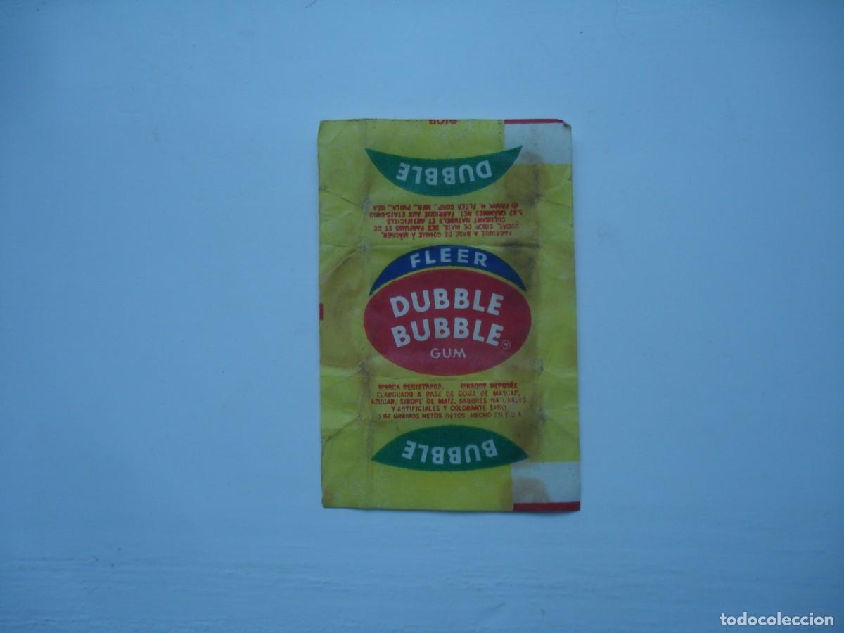 Coleccionismo cromos antiguos: DUBBLE BUBBLE FLEER ENVOLTORIO CROMOS CHICLES! WRAPPER KAUGUMMI BILDER BUBBLE GUM! - Foto 1
