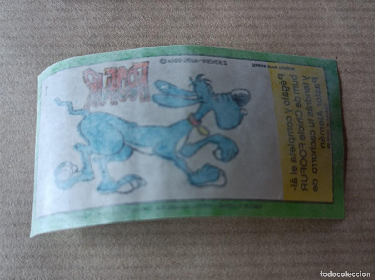 Coleccionismo cromos antiguos: CROMO CHICLES FOOFUR N&ordm; 1 - Foto 3