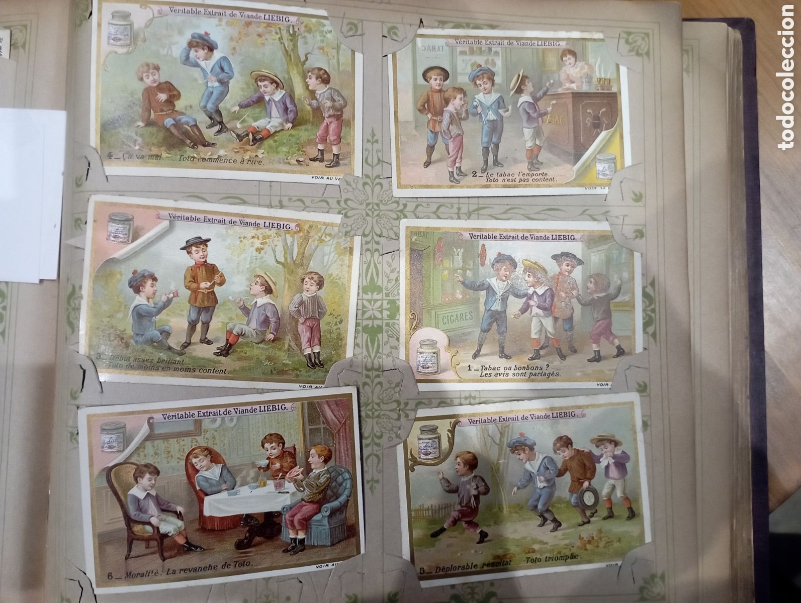Collectable Antique Stickers: Serie completa Liebig Sanguinetti 532