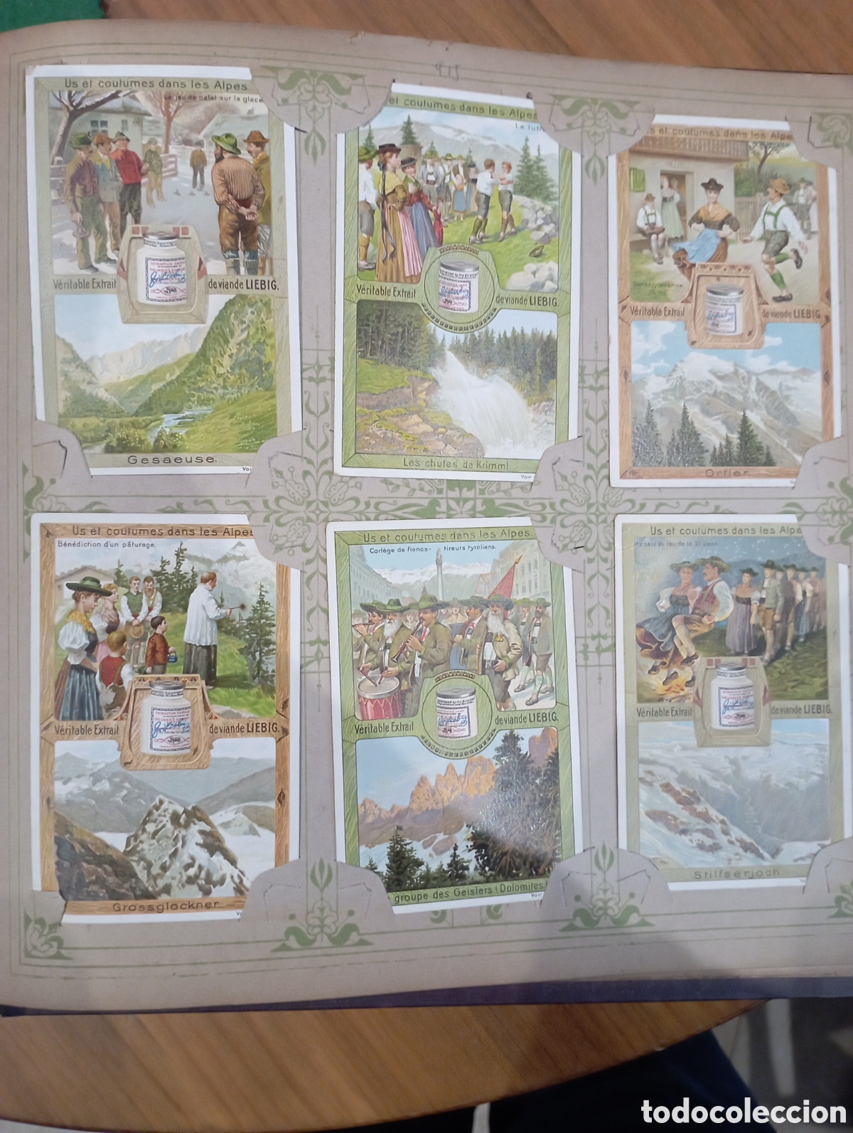 Collectable Antique Stickers: Serie completa Liebig Sanguinetti 915