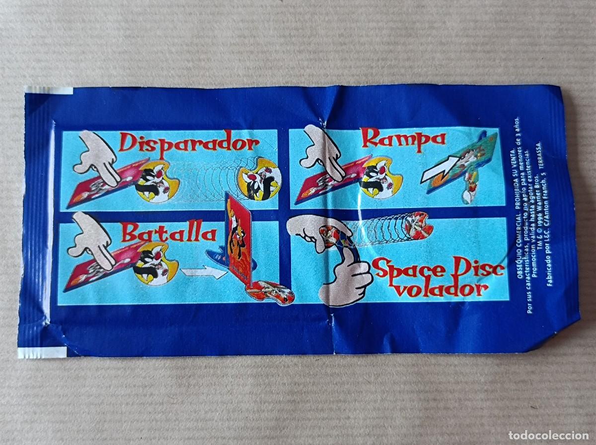 Coleccionismo cromos antiguos: SOBRE SIN ABRIR TAZO SPACE JAM - Foto 4