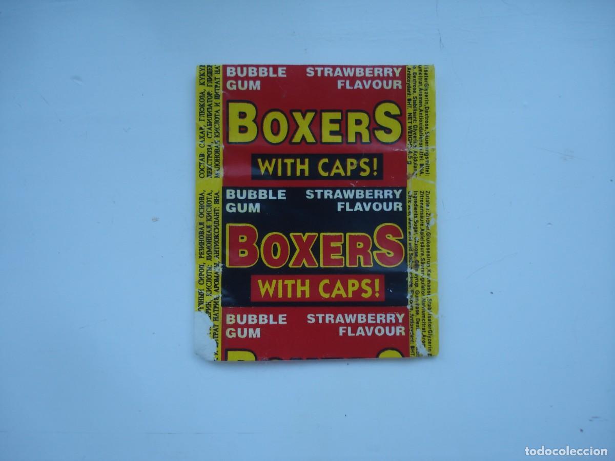 Coleccionismo cromos antiguos: BOXERS ENVOLTORIO CROMOS CHICLES! WRAPPER KAUGUMMI BILDER BUBBLE GUM! - Foto 1