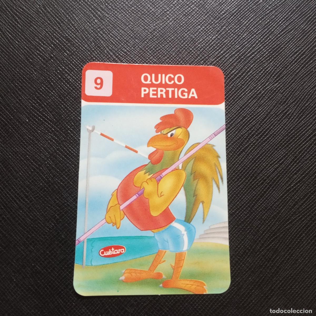 Collectable Antique Stickers: 9 QUICO PERTIGA LOS ZOOLIMPICOS TOSTA RICA CROMO - SIN PEGAR - A24 PG1