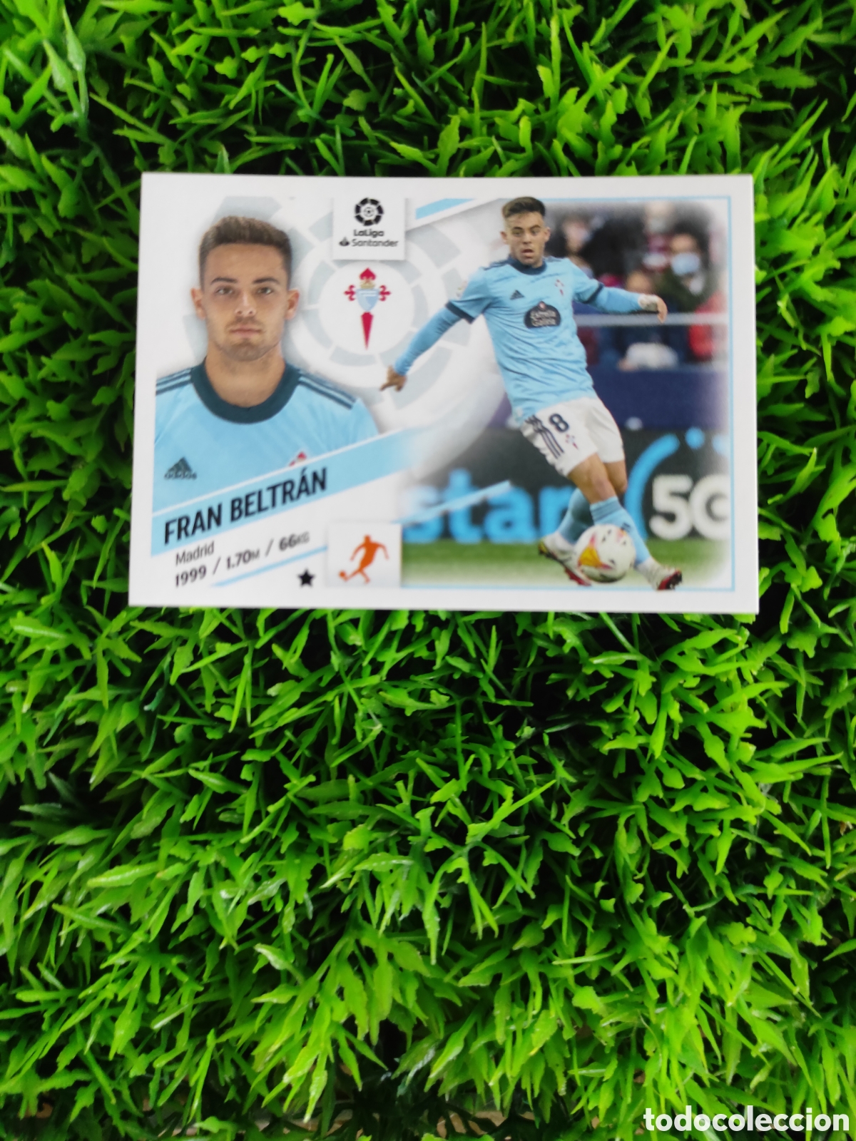 Coleccionismo Cromos antiguos: Beltran Celta De Vigo Liga Este 22-23 # 15 NUNCA PEGADO