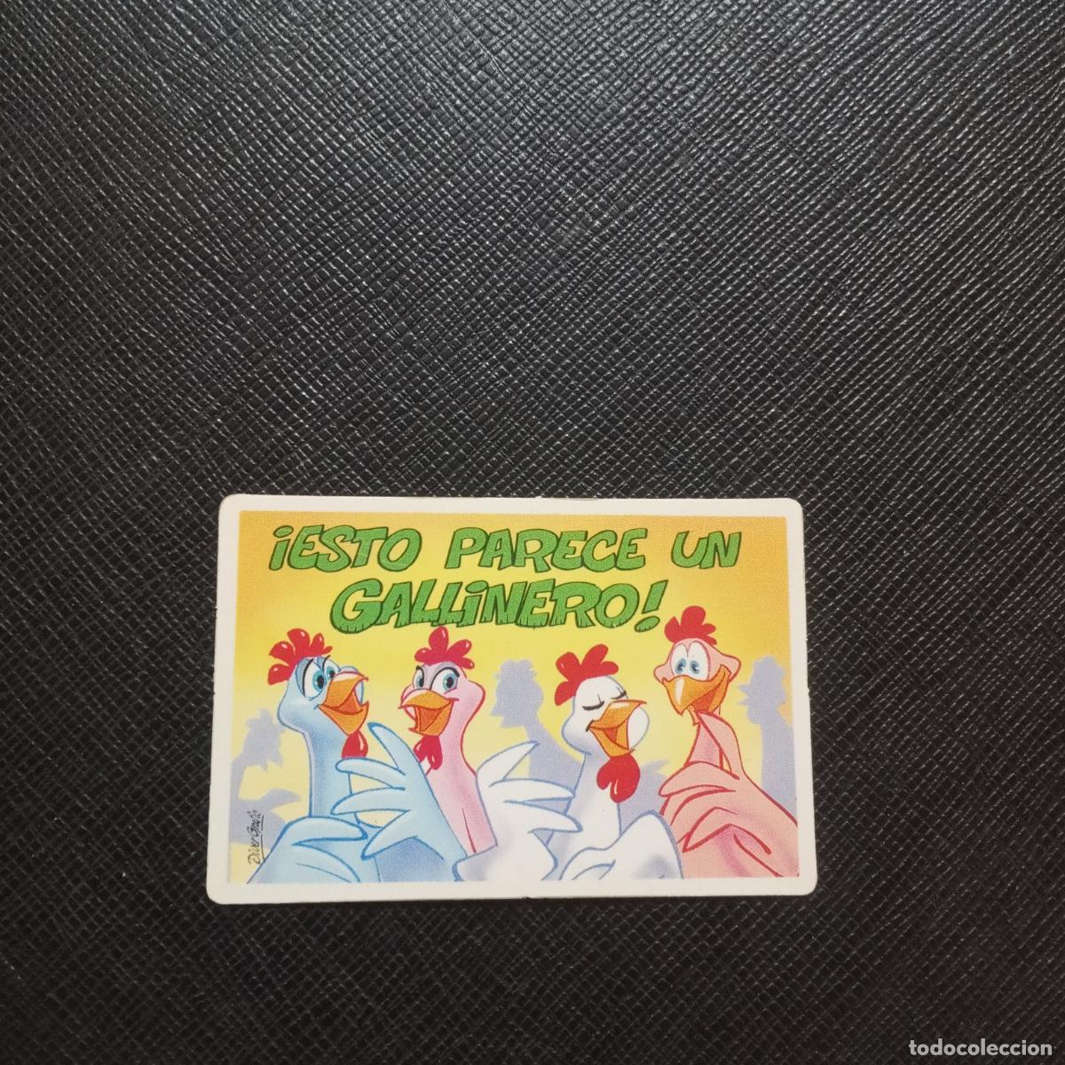 Collectable Antique Stickers: ESTO PARECE UN GALLINERO BOLLYCAO PEGUITARJETAS CROMO - SIN PEGAR - A54 PG334