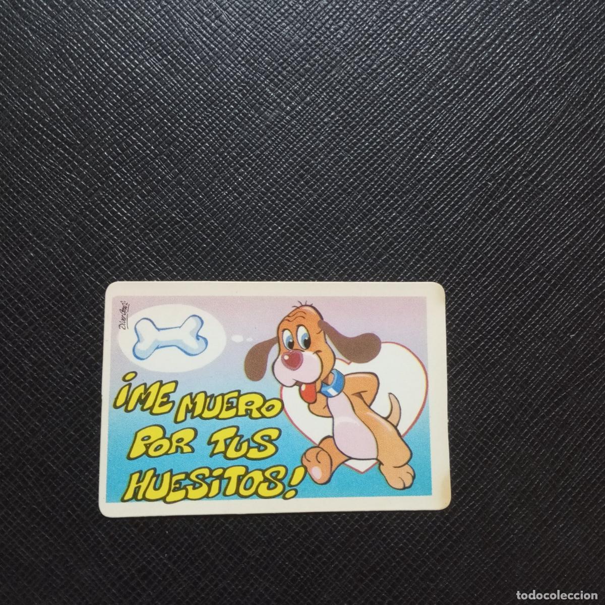 Collectable Antique Stickers: ME MUERO POR TUS HUESITOS BOLLYCAO PEGUITARJETAS CROMO - SIN PEGAR - A54 PG370