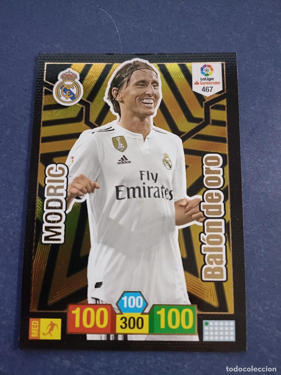Coleccionismo cromos antiguos: MODRIC BALON DE ORO ADRENALYN 18 19 - Foto 1