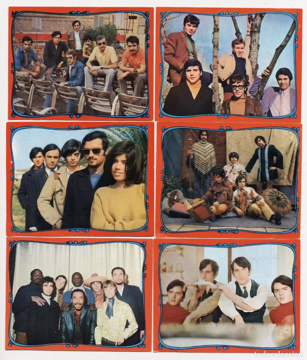 Colecionismo Cromos antigos: ALBUM FAMOSOS DEL DISCO LOS PEKENIKES N&ordm; 11 EDICIONES ESTE A&Ntilde;O 1968