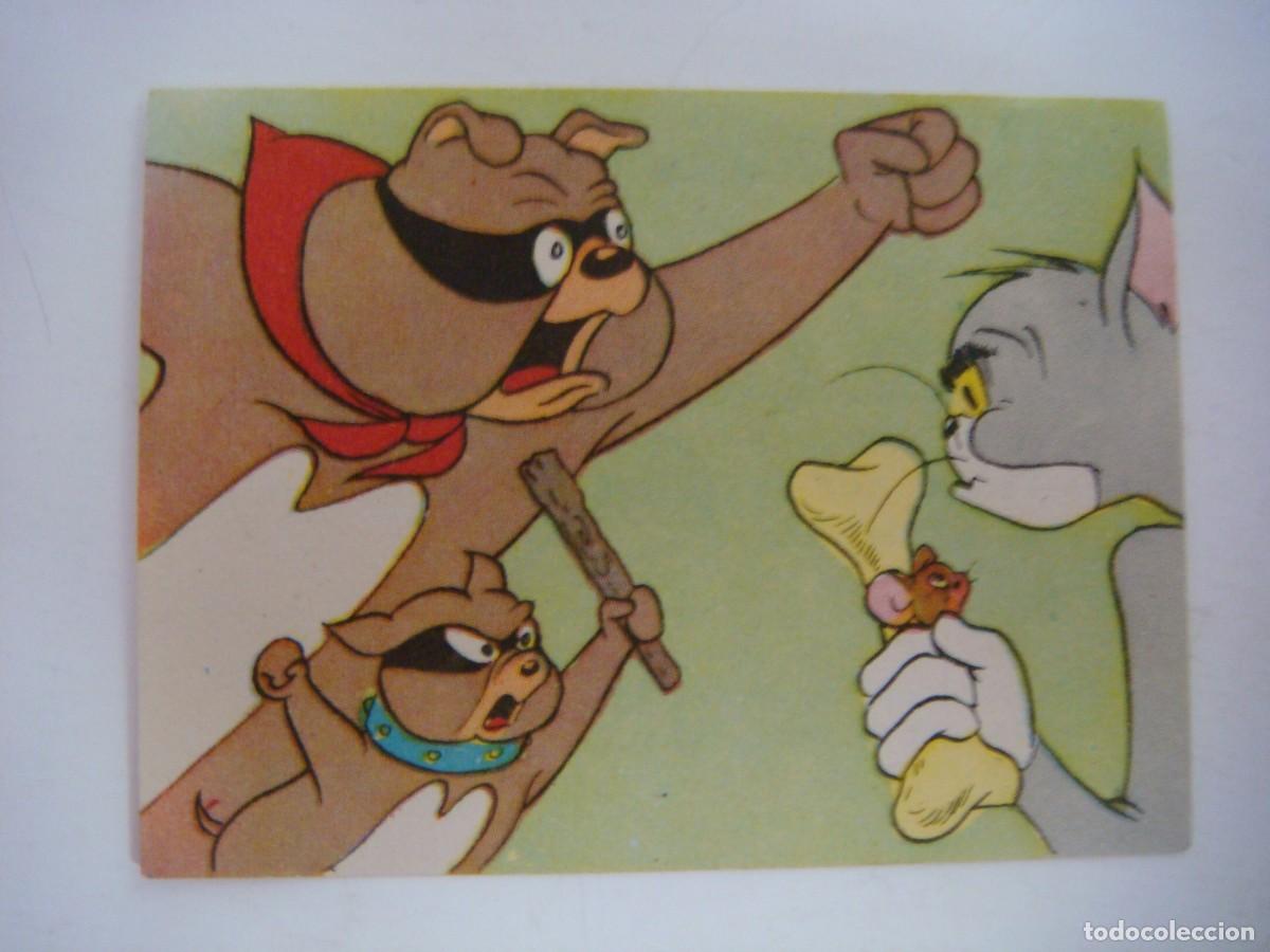 Coleccionismo Cromos antiguos: CROMO DE ALEGRES HISTORIETAS DE TOM Y JERRY-N&ordm;-46 (SIN PEGAR)-CAJ-N&ordm;-15