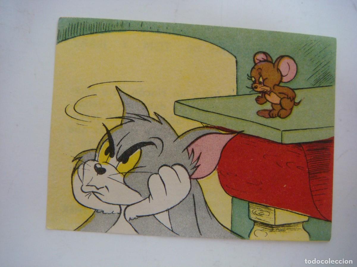 Coleccionismo Cromos antiguos: CROMO DE ALEGRES HISTORIETAS DE TOM Y JERRY-N&ordm;-48 (SIN PEGAR)-CAJ-N&ordm;-15