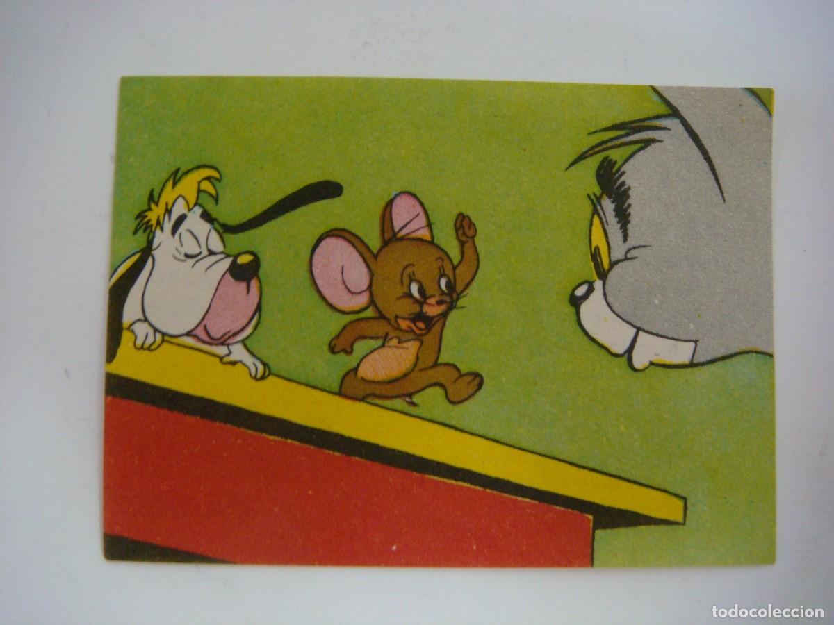 Coleccionismo Cromos antiguos: CROMO DE ALEGRES HISTORIETAS DE TOM Y JERRY-N&ordm;-72 (SIN PEGAR)-CAJ-N&ordm;-15